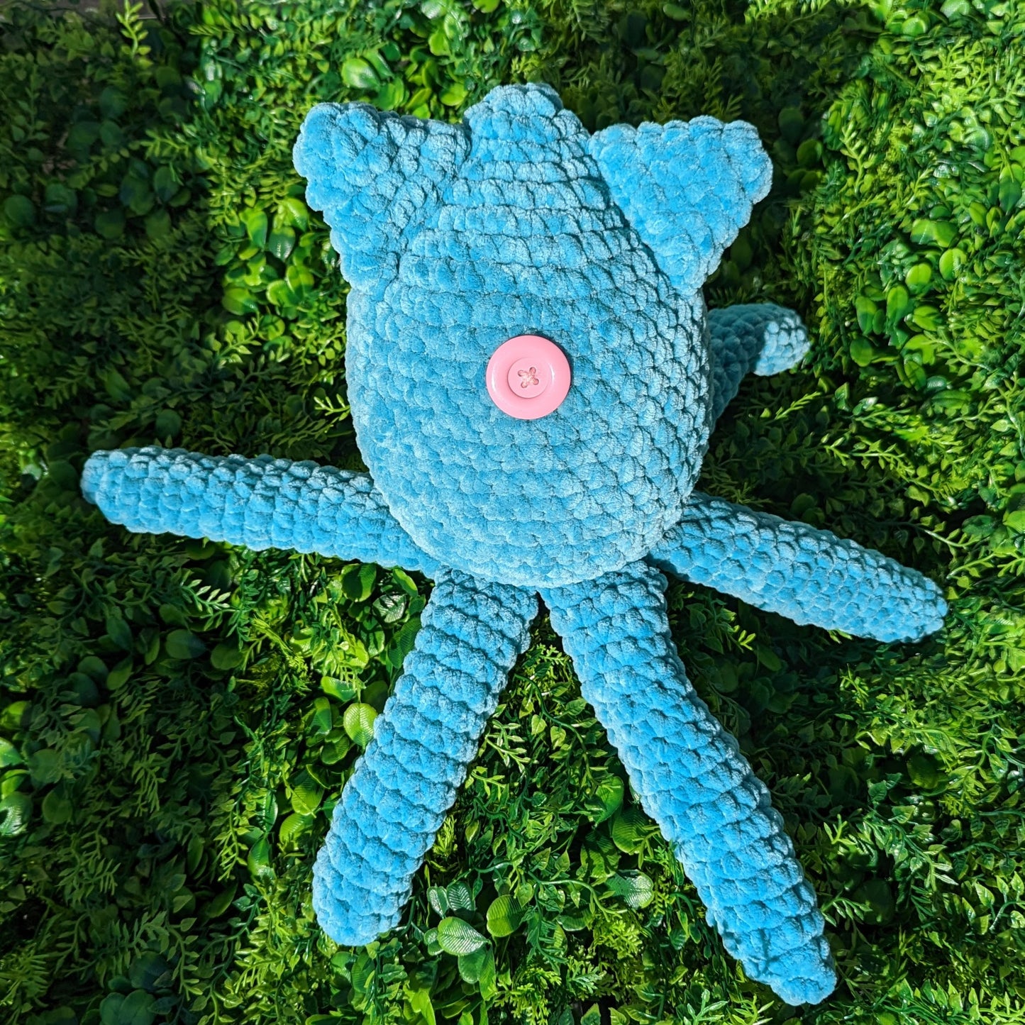 Button Eyed Squid Coraline Crochet Pattern // NOT A PHYSICAL ITEM