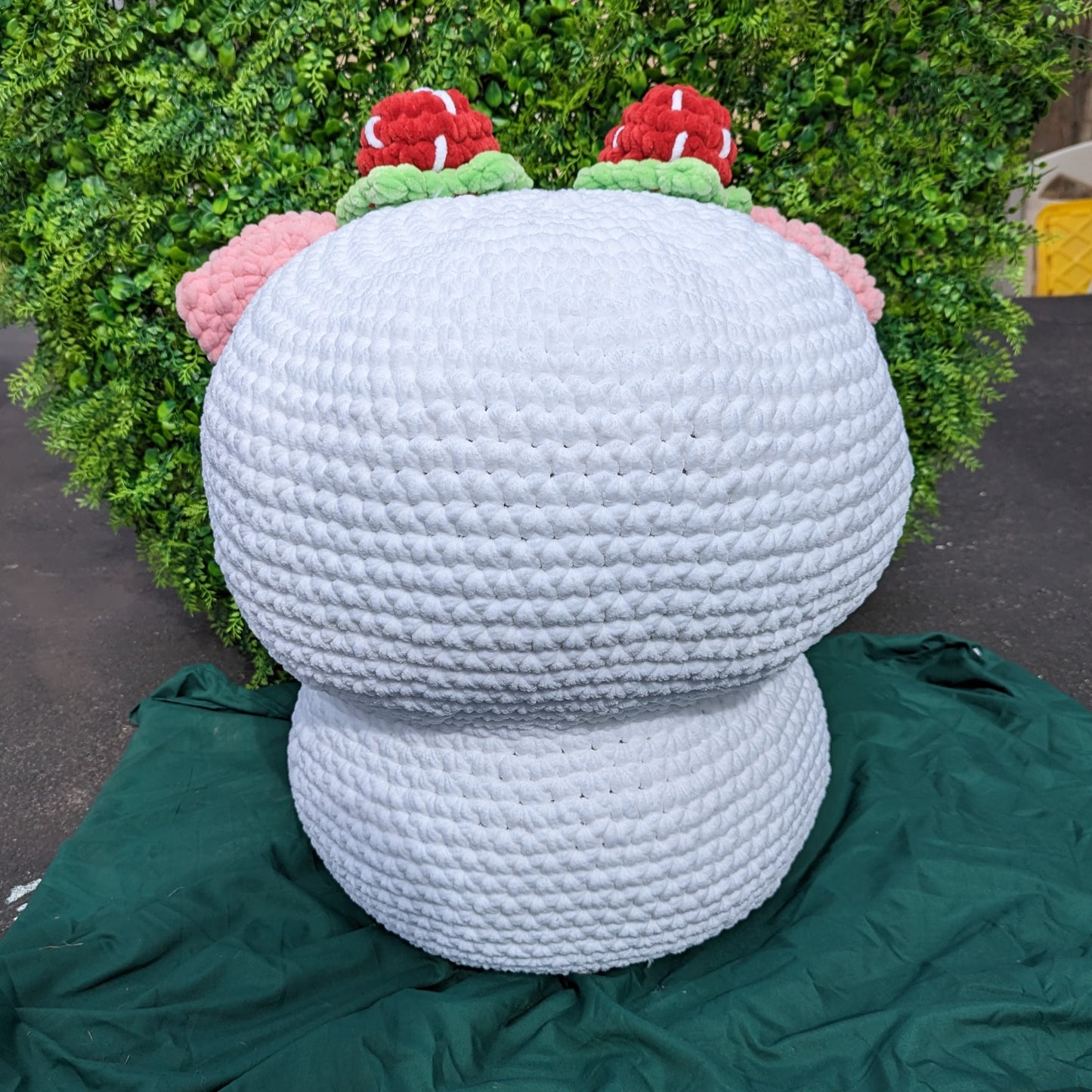 Giant Strawberry Cow Crochet Pattern // NOT A PHYSICAL ITEM