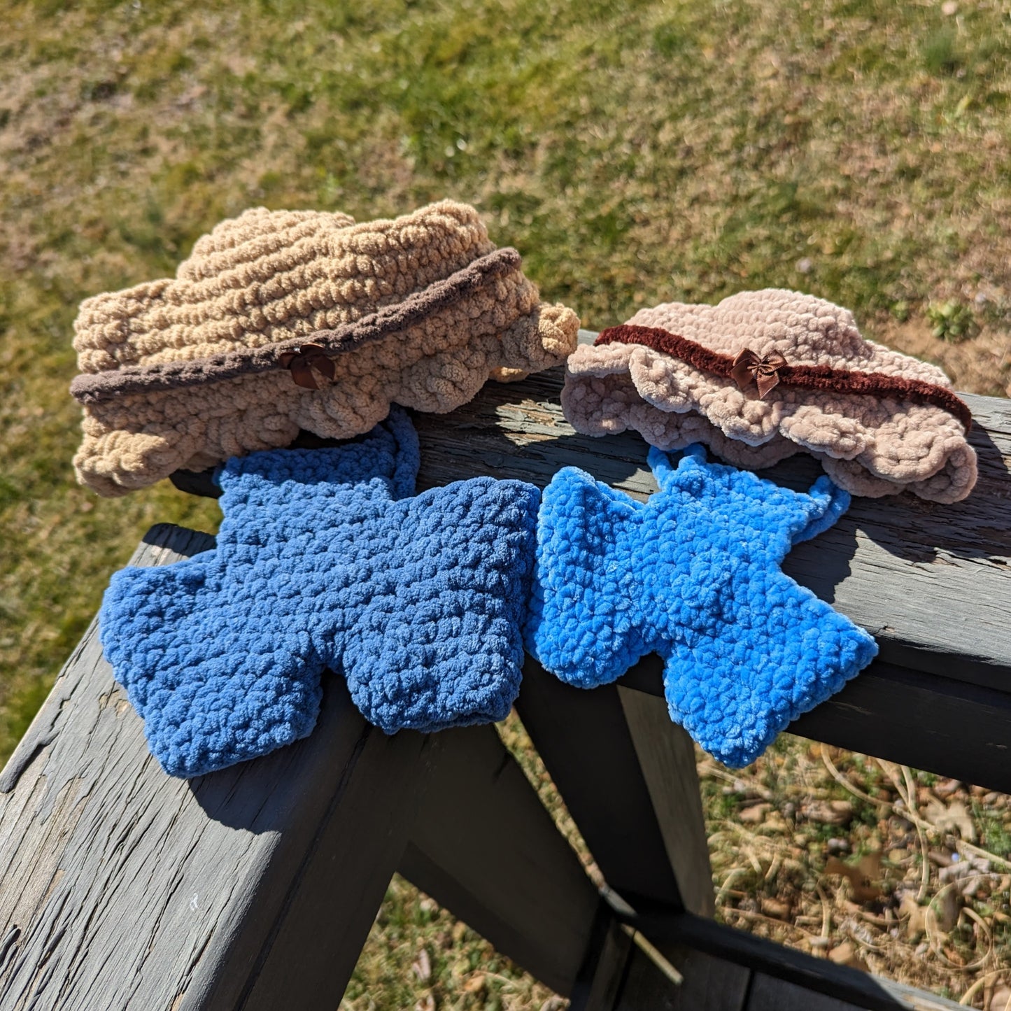 Farmer Fox in Overalls Crochet Pattern // NOT PHYSICAL ITEM