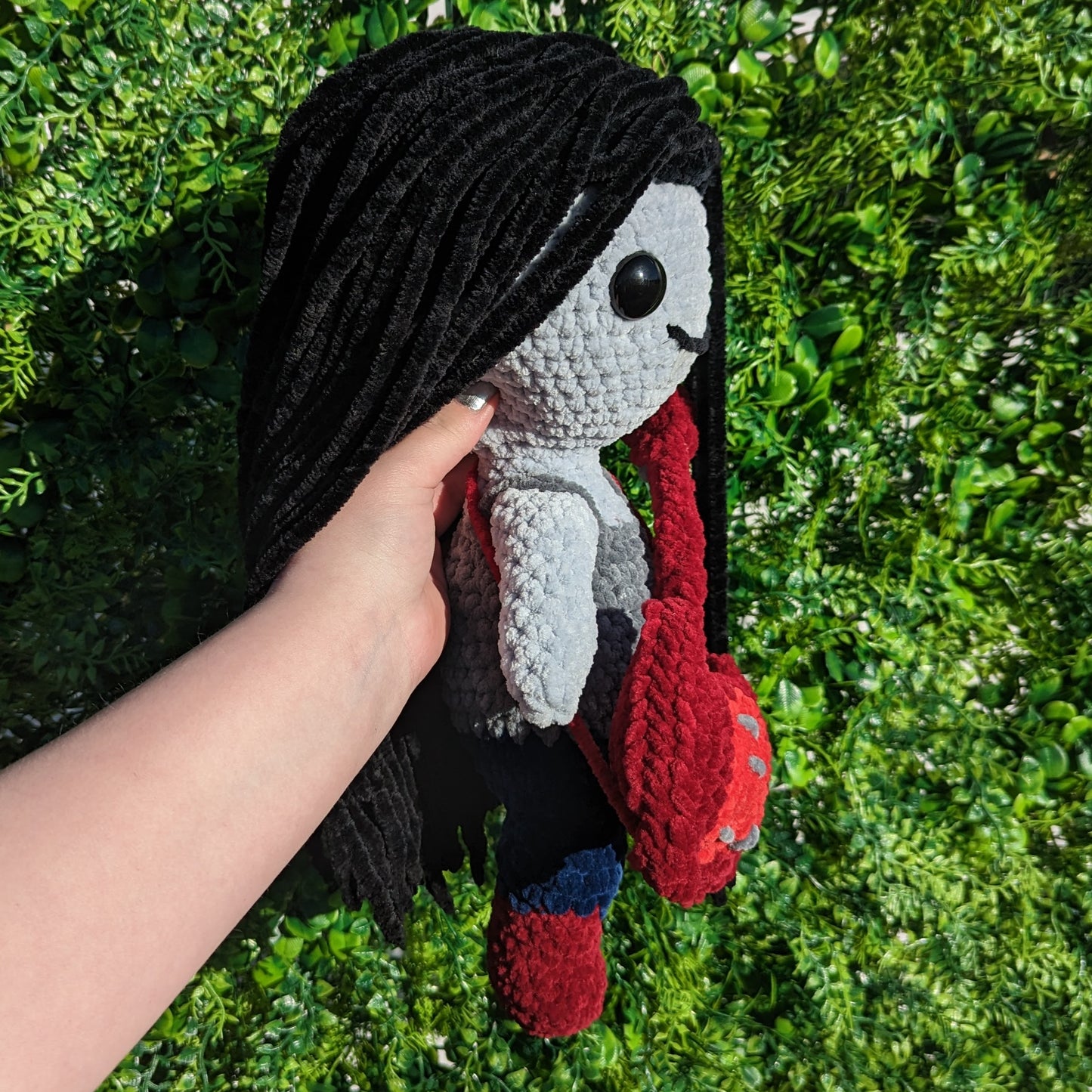 HECHO A PEDIDO Jumbo Marceline la Reina Vampiro Crochet Plushie