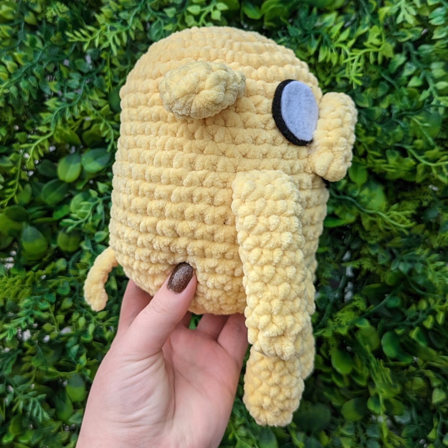HECHO A PEDIDO Jumbo Jake el Perro Crochet Plushie