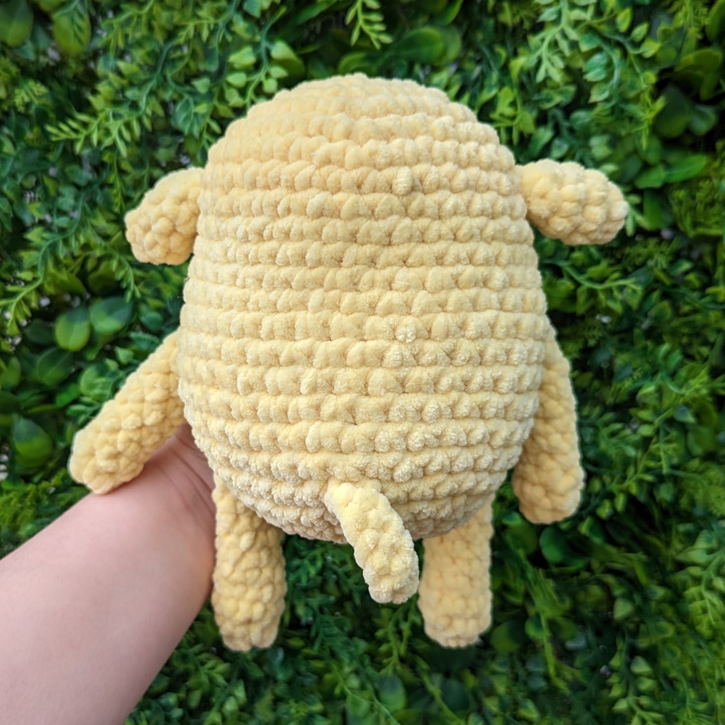 HECHO A PEDIDO Jumbo Jake el Perro Crochet Plushie
