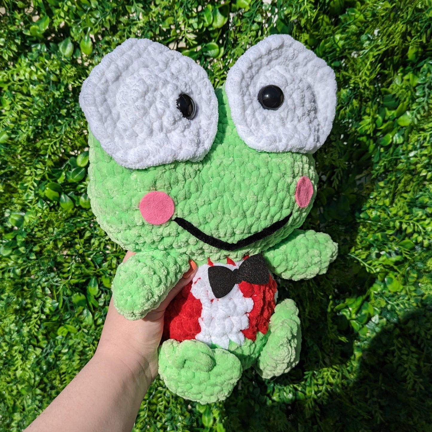 Kawaii Japanese Frog Crochet Pattern // NOT A PHYSICAL ITEM