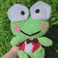 Kawaii Japanese Frog Crochet Pattern // NOT A PHYSICAL ITEM