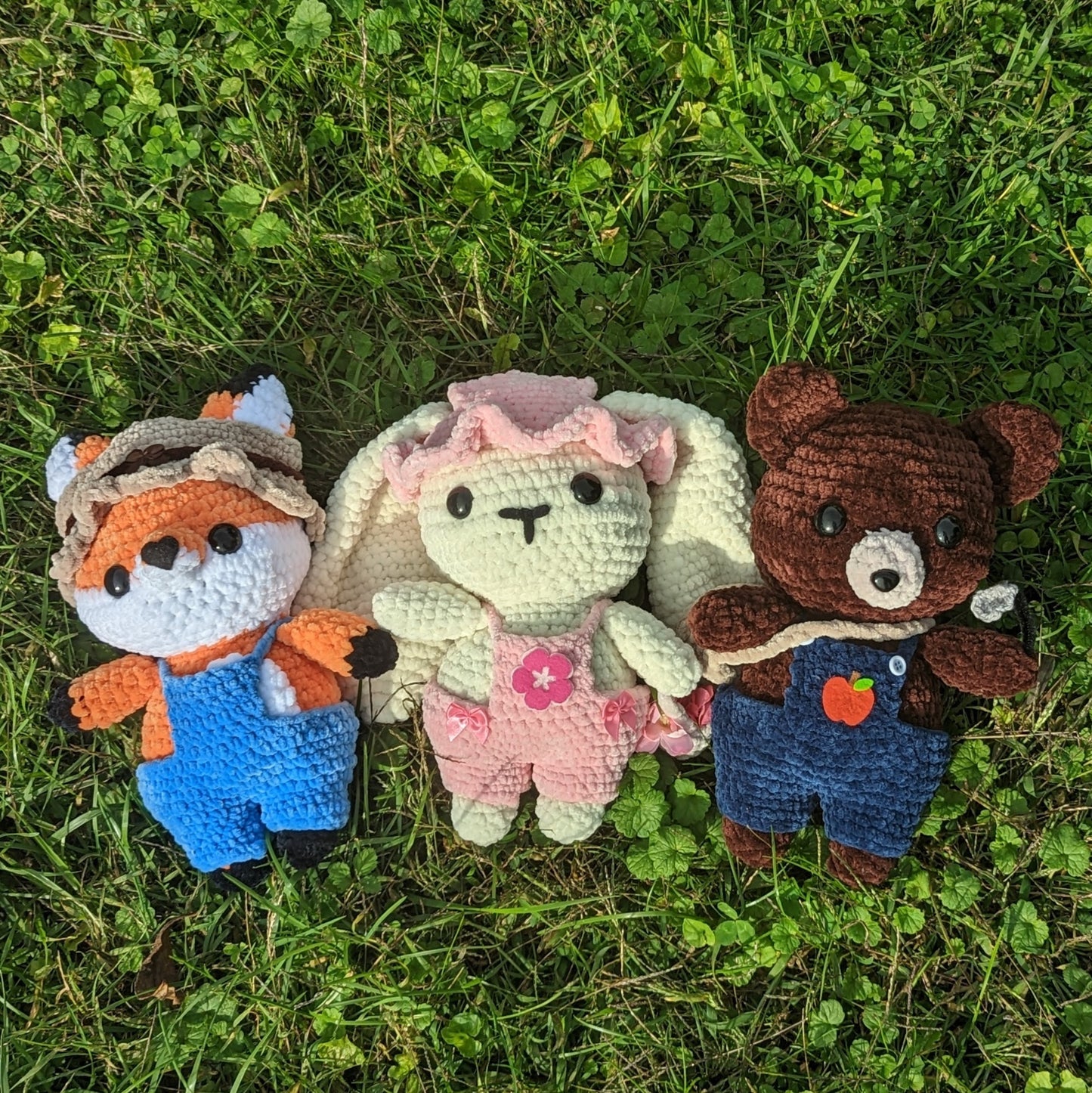 Paquete de patrones de crochet 3 en 1 de Forest Friends // ARTÍCULO NO FÍSICO