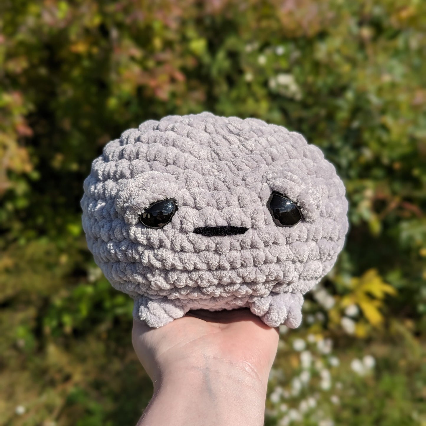 Sad Grumpy Rain Frog Crochet Pattern // NOT PHYSICAL ITEM