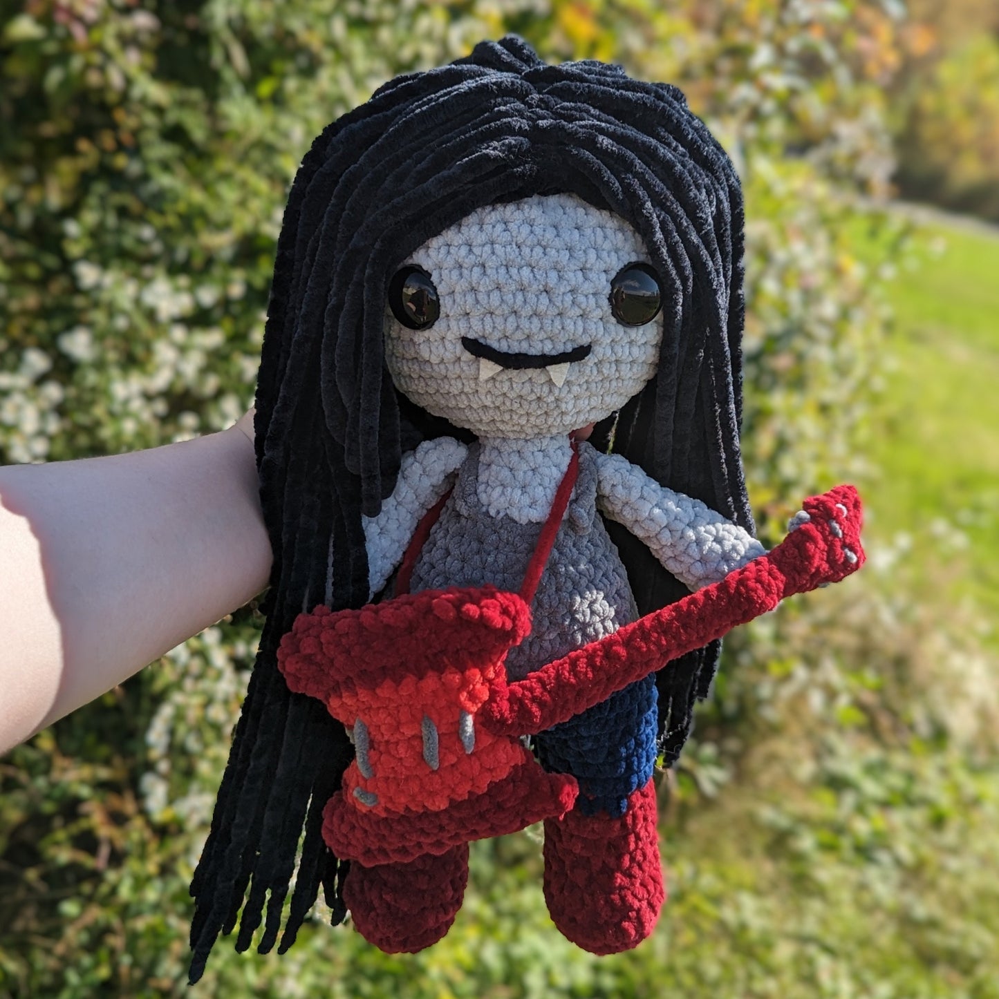 Patrón de ganchillo de Marceline the Vampire Queen // ARTÍCULO NO FÍSICO