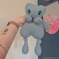 Jumbo Fuzzy Shiny Legendary Space Cat Snuggler Crochet Plushie