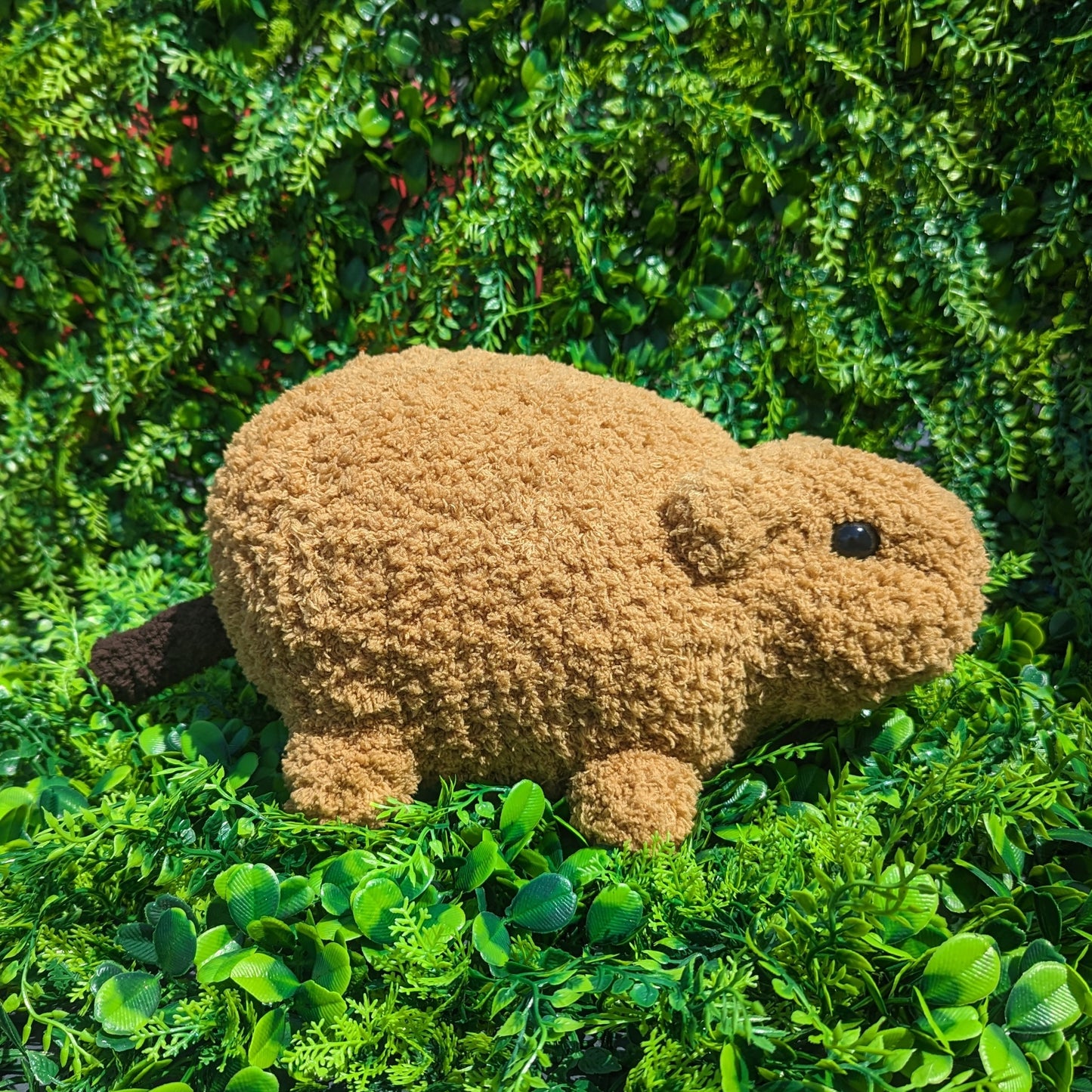 CUSTOM ORDER Jumbo Fuzzy Groundhog Crochet Plushie [Archived]