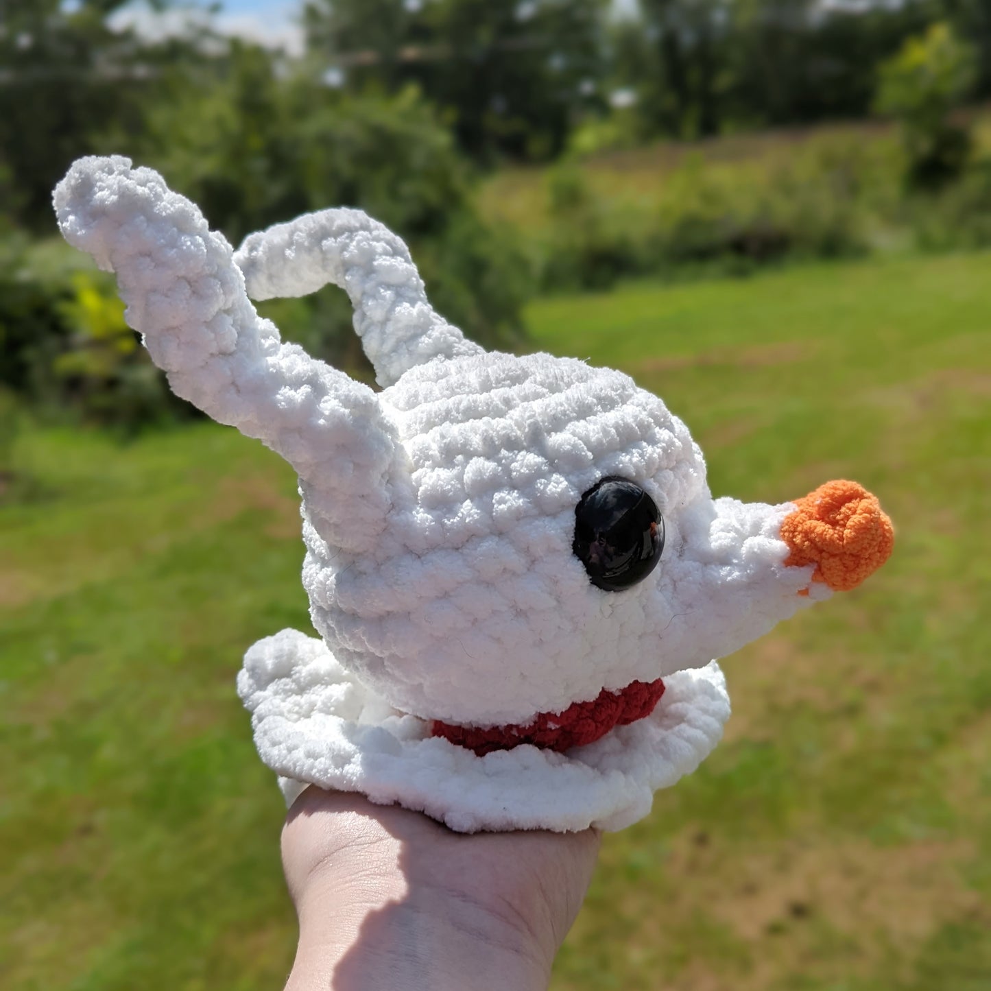 Jumbo Ghost Dog Crochet Plushie [Archived]