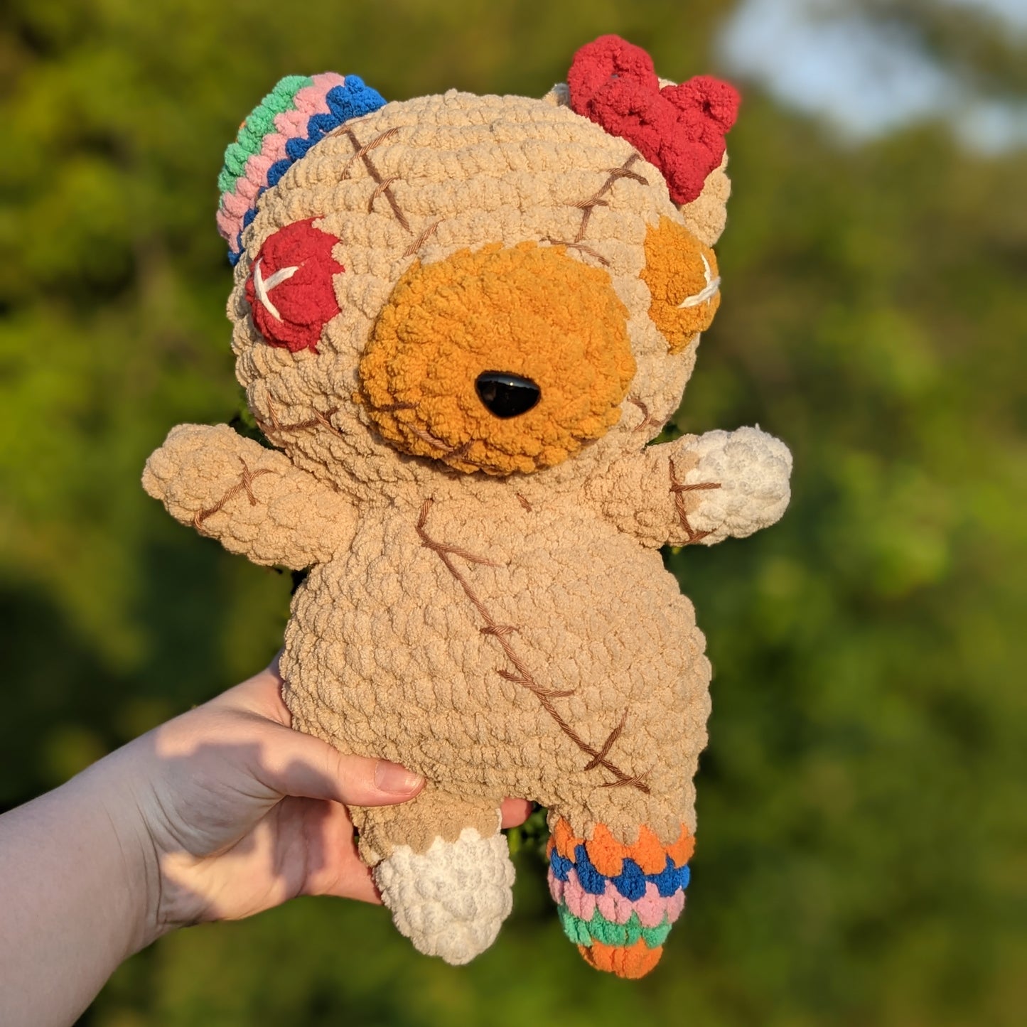 Jumbo Chucky Voodoo Bear Crochet Plushie [Archived]