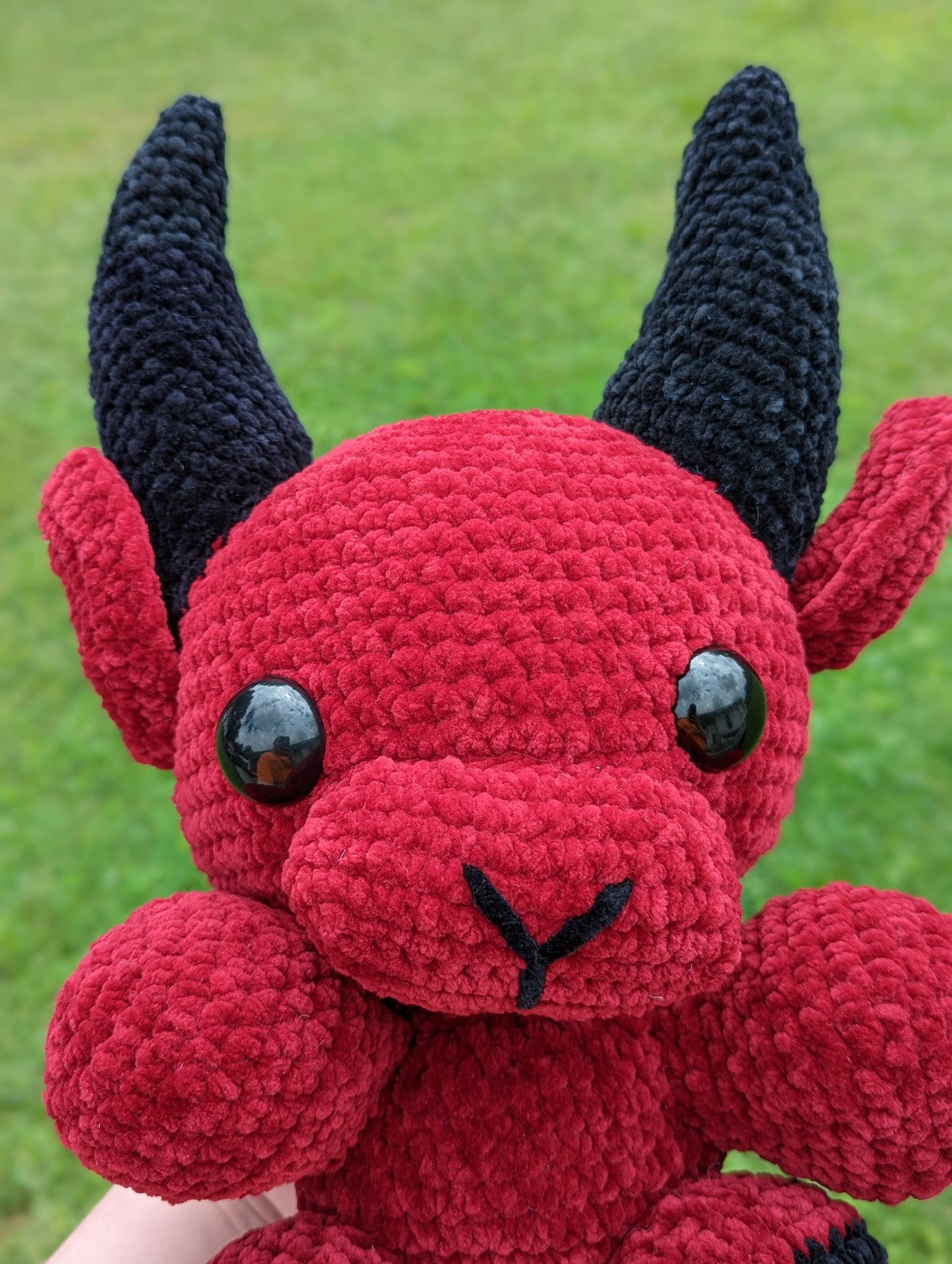 Jumbo Baphomet Goat Crochet Plushie [Archived]