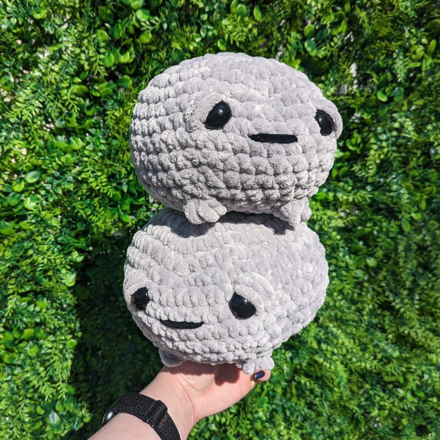 Sad Grumpy Rain Frog Crochet Pattern // NOT PHYSICAL ITEM
