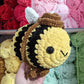 Patrón de crochet de abeja vaquera // ARTÍCULO NO FÍSICO
