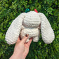 Peluche de crochet de conejito arcoíris bebé [Archivado]