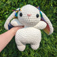 Peluche de crochet Jumbo Rainbow Bunny [Archivado]