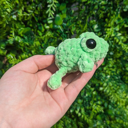 Baby Frog Crochet Plushie