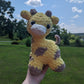 Fuzzy Baby Giraffe Crochet Plushie