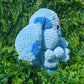 CUSTOM ORDER Jumbo Blue Dog Crochet Plushie [Archived]