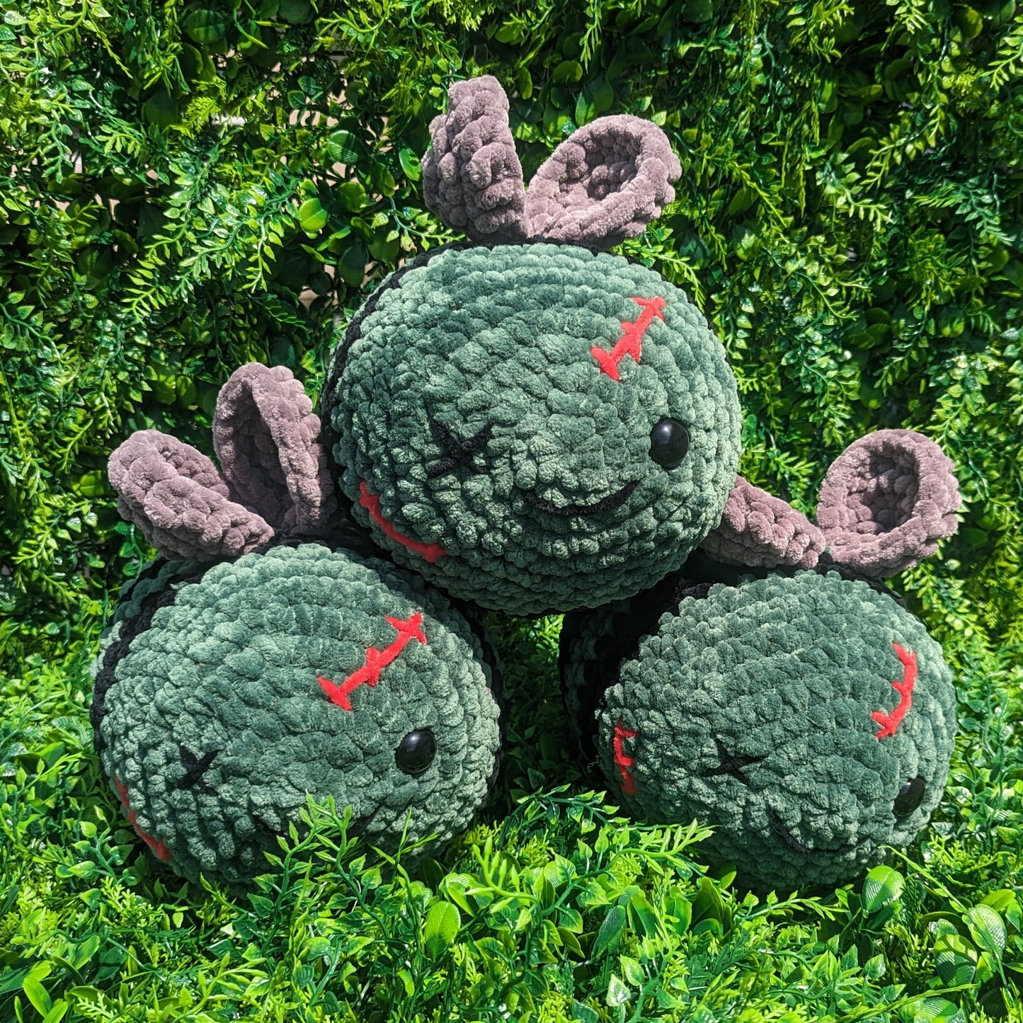 Jumbo 'ZomBee' Zombie Bee Crochet Plushie