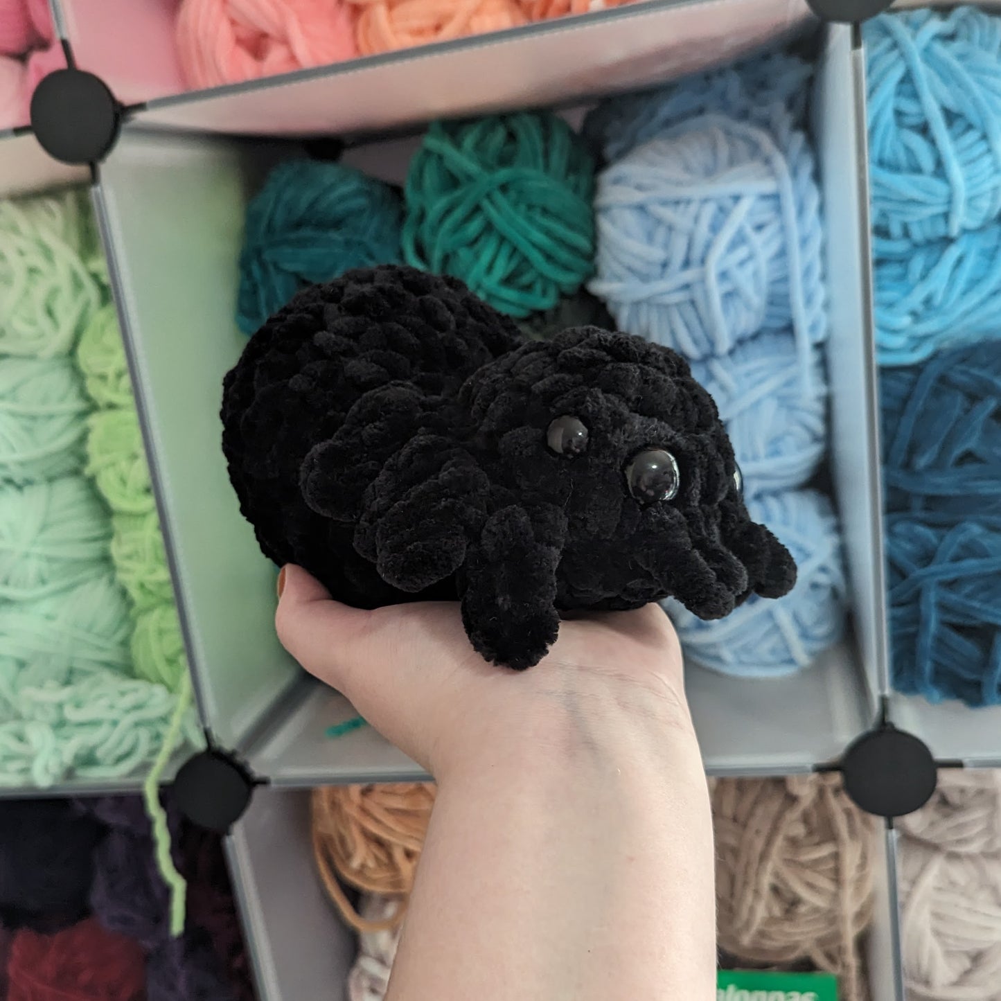 Chubby Spider Crochet Plushie