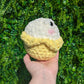 Fuzzy Banana Frog Crochet Plushie [Archived]