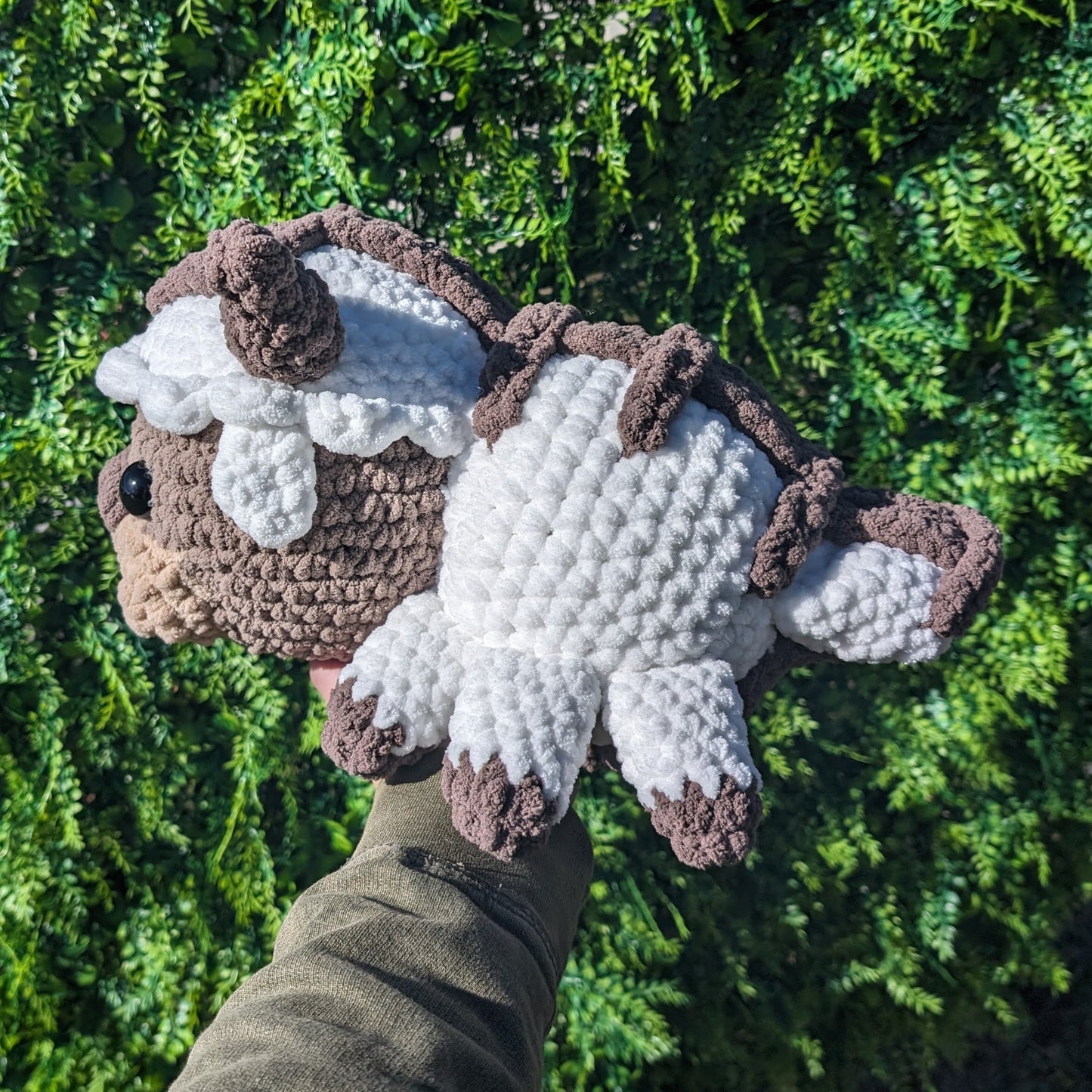 Jumbo Flying Sky Bison Crochet Plushie