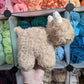 Jumbo Fluffy Blonde Highland Cow Crochet Plushie [Archived]