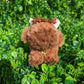 Fluffy Brown Baby Highland Cow Crochet Plushie [Archived]