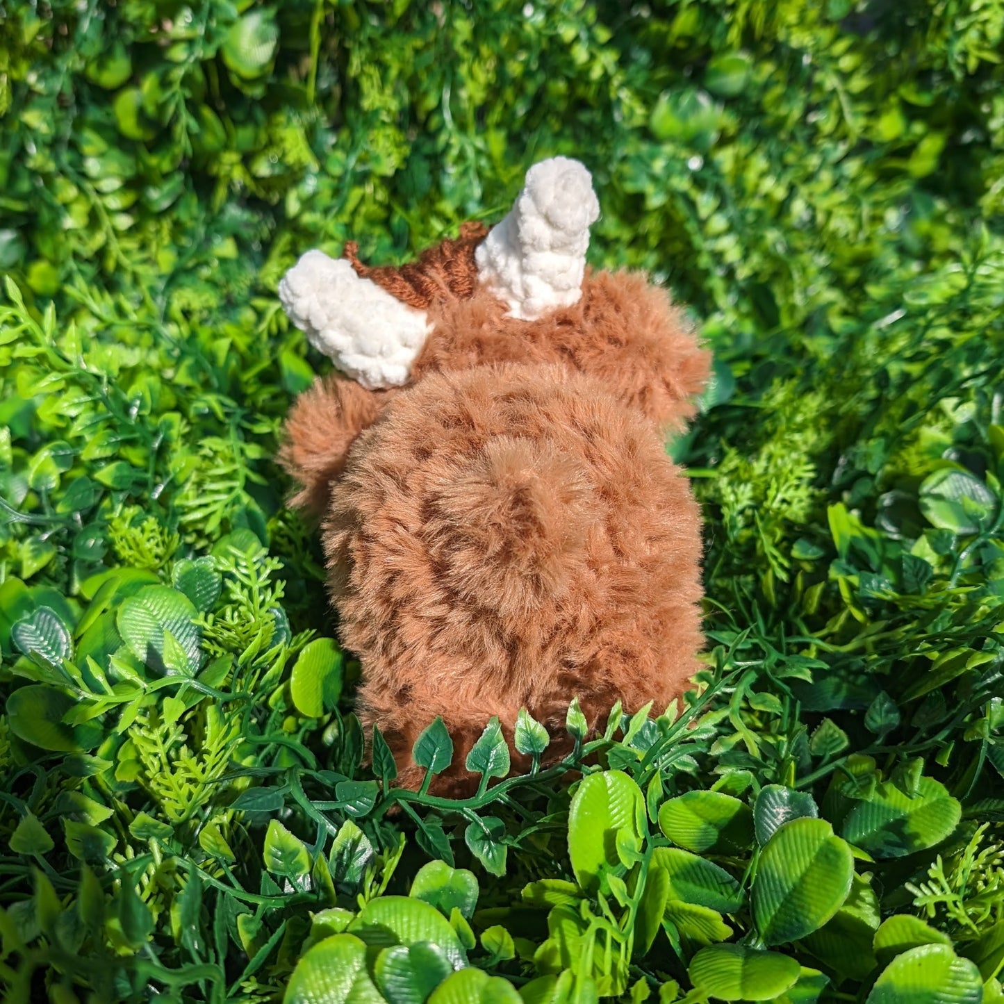 Fluffy Brown Baby Highland Cow Crochet Plushie [Archived]