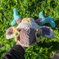 CUSTOM ORDER Jumbo Light Dragon Crochet Plushie [Archived]