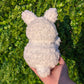 Fluffy White Baby Bunny Crochet Plushie [Archived]