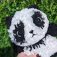 Fluffy Panda Bear Crochet Plushie