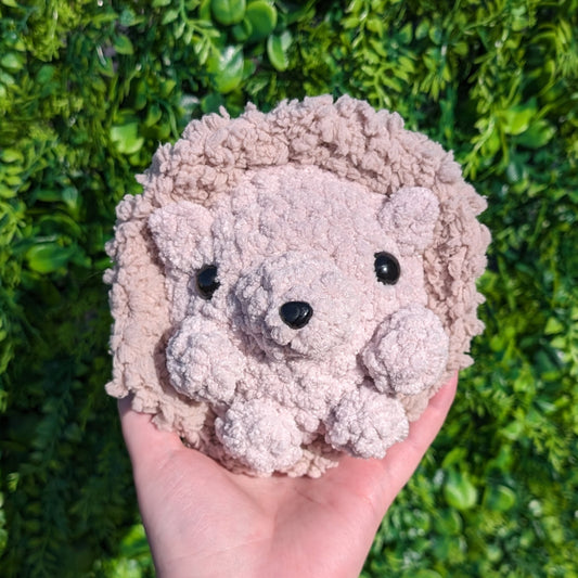 Baby Hedgehog Crochet Plushie