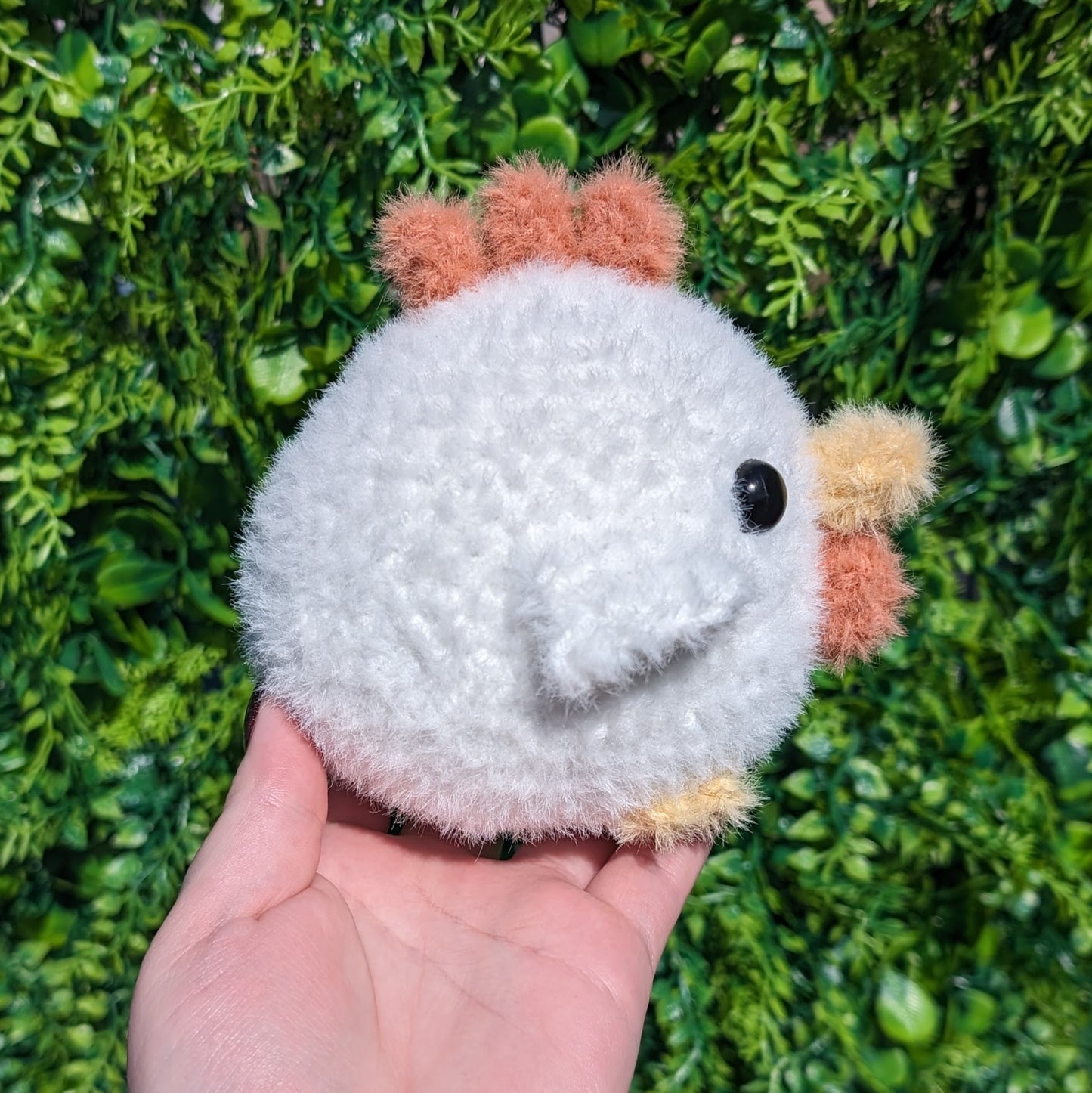 Fluffy Baby Chicken Crochet Plushie