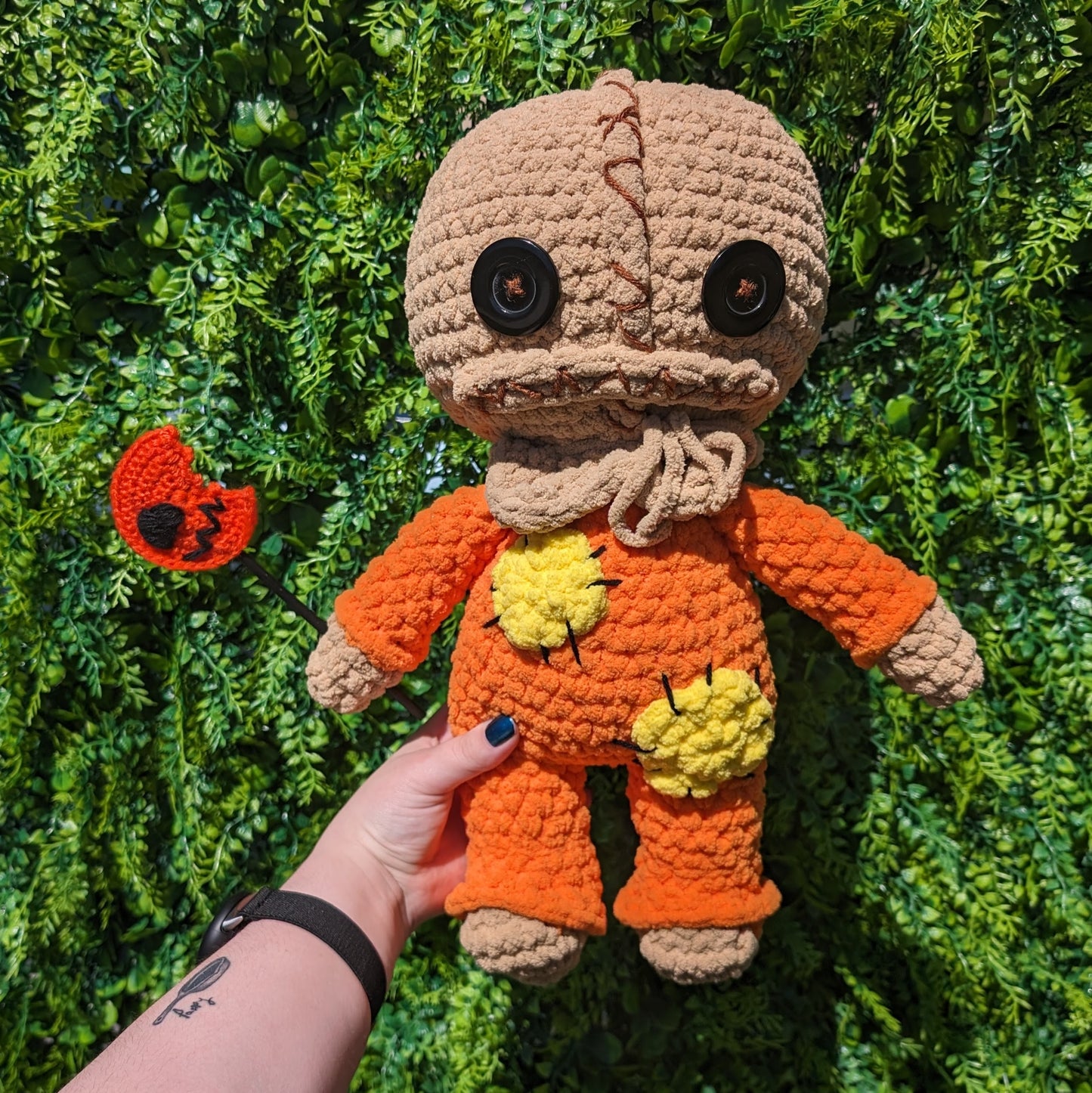 Jumbo Cuddly Slasher Sam Crochet Plushie