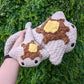 HECHO A PEDIDO Sea Pancake Stingray Crochet Plushie