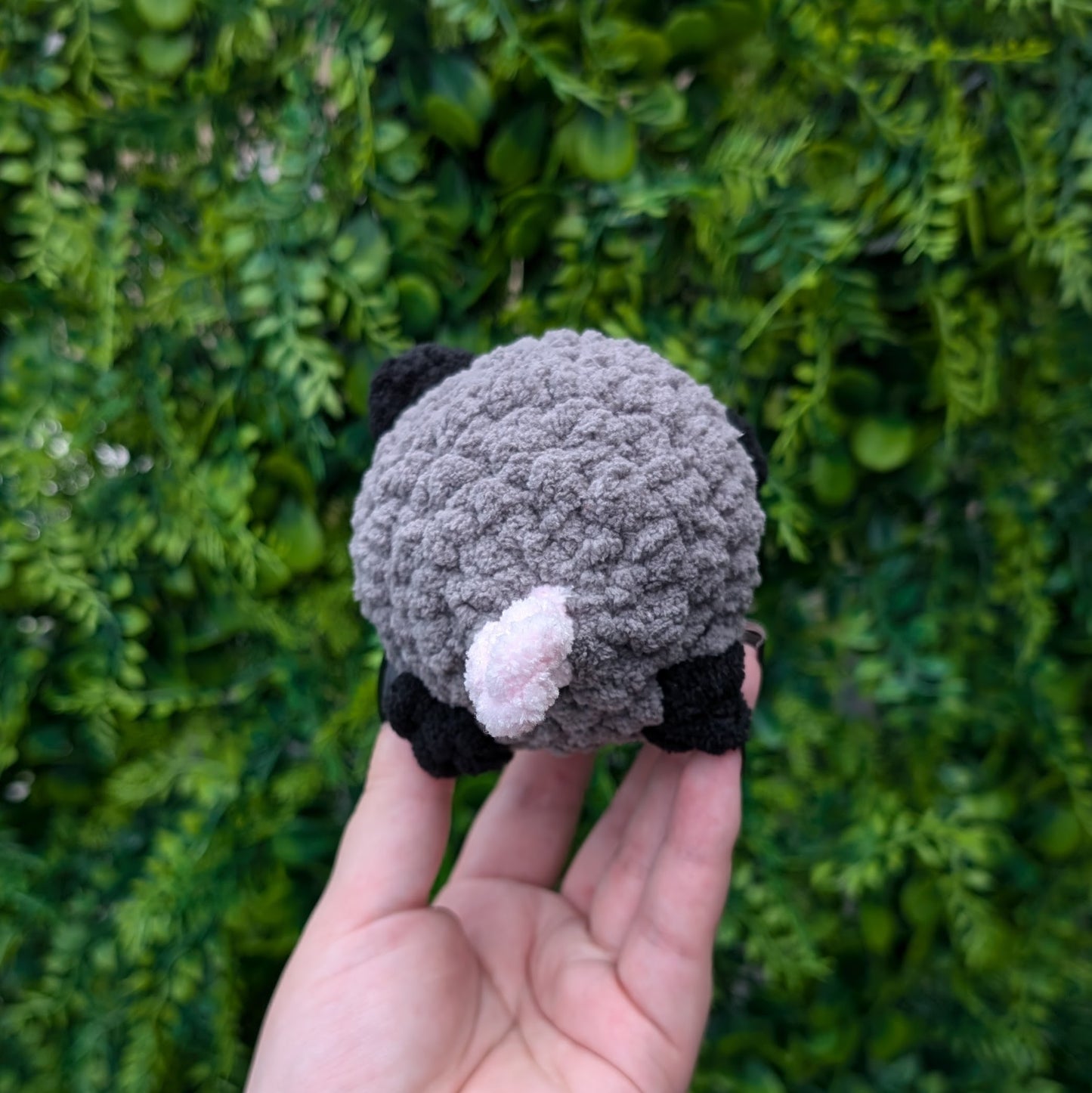 Baby Opossum Crochet Plushie