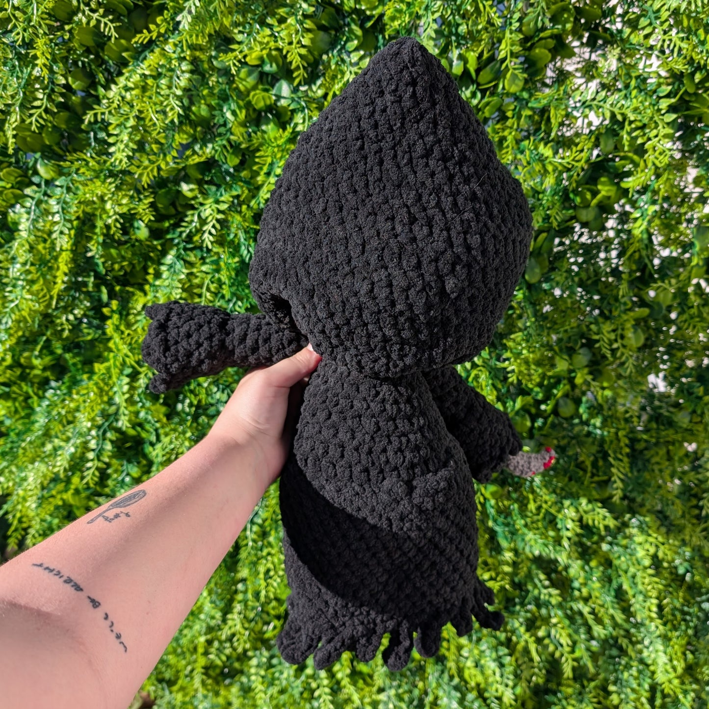 Jumbo Cuddly Slasher Ghost Crochet Plushie