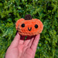 Mini Candy Corn, Ghost, or Pumpkin Crochet Plushie