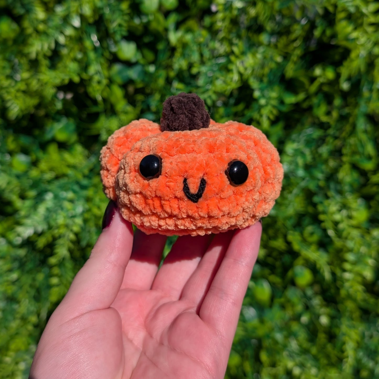 Mini Candy Corn, Ghost, or Pumpkin Crochet Plushie