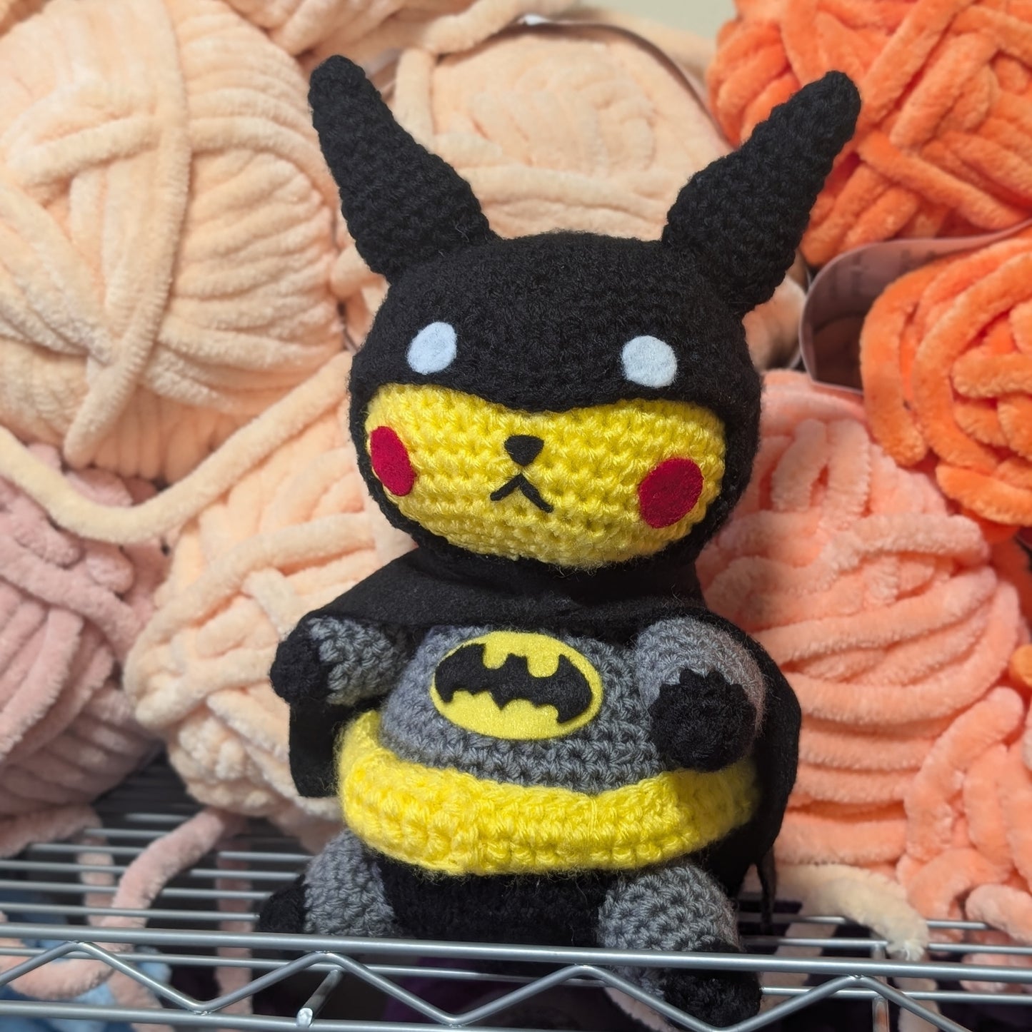 CUSTOM ORDER Electric Pocket Monster Wearing Bat Costume