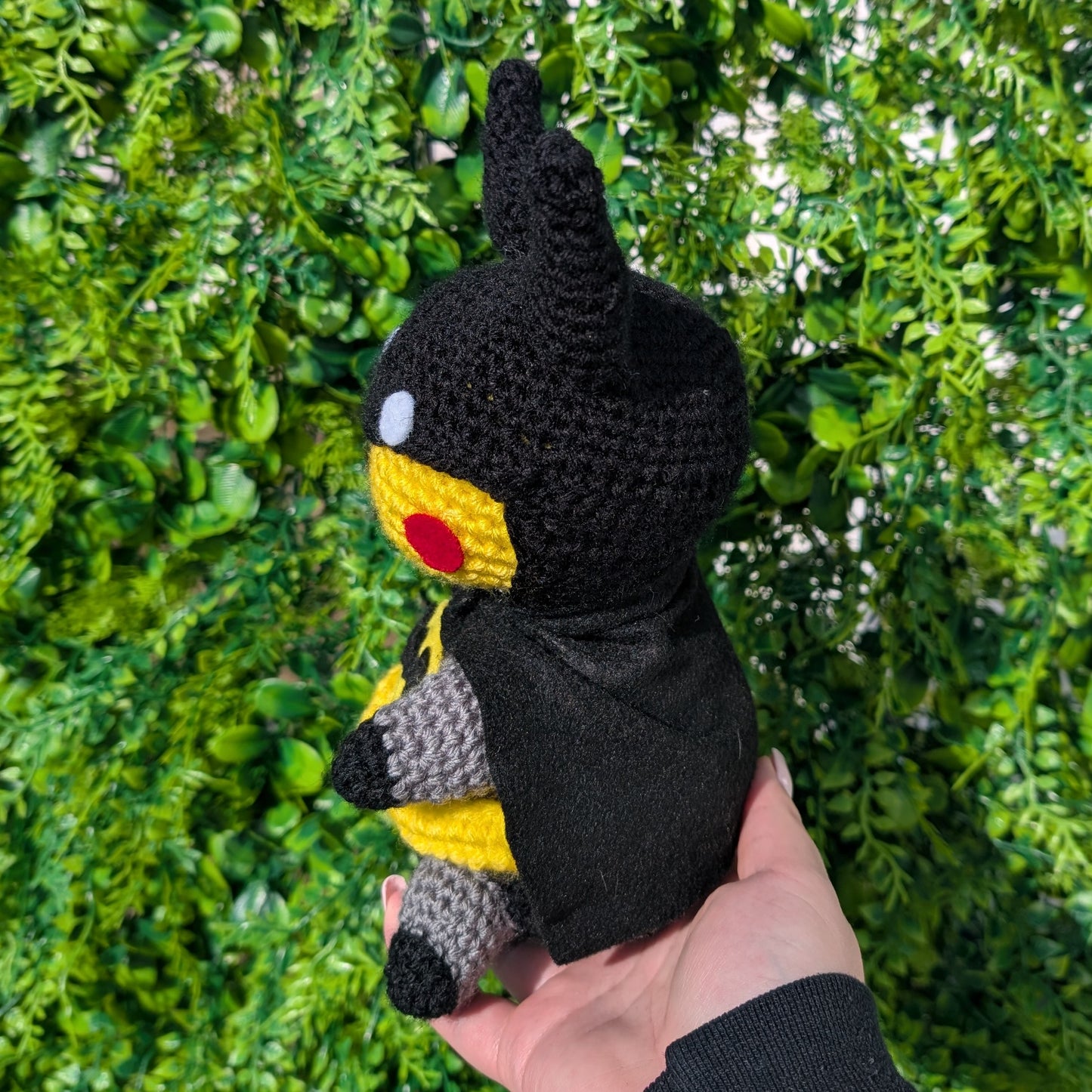 CUSTOM ORDER Electric Pocket Monster Wearing Bat Costume