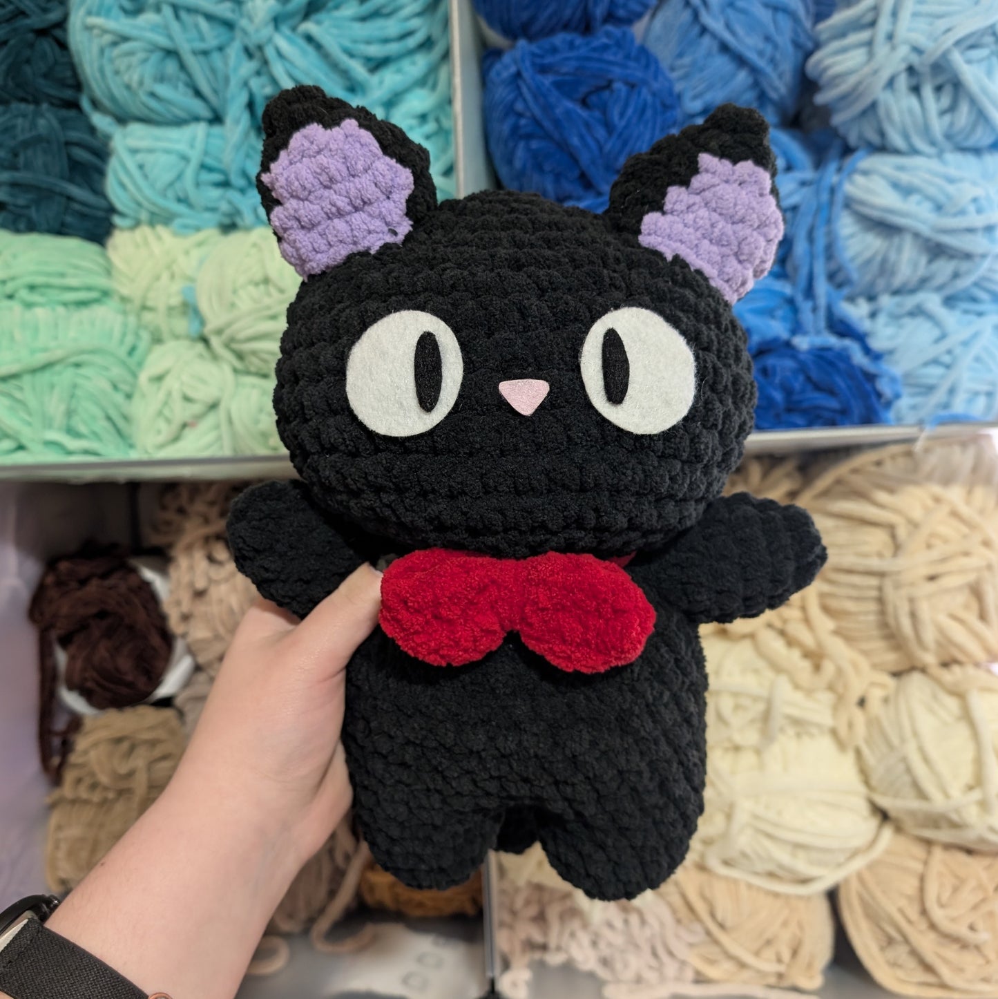 Jiji the Cat Crochet Plushie