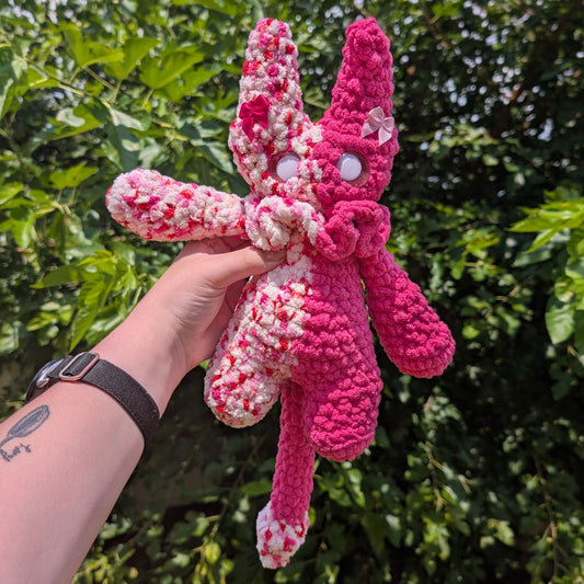 Pink Split Mori the Vessel Crochet Plushie