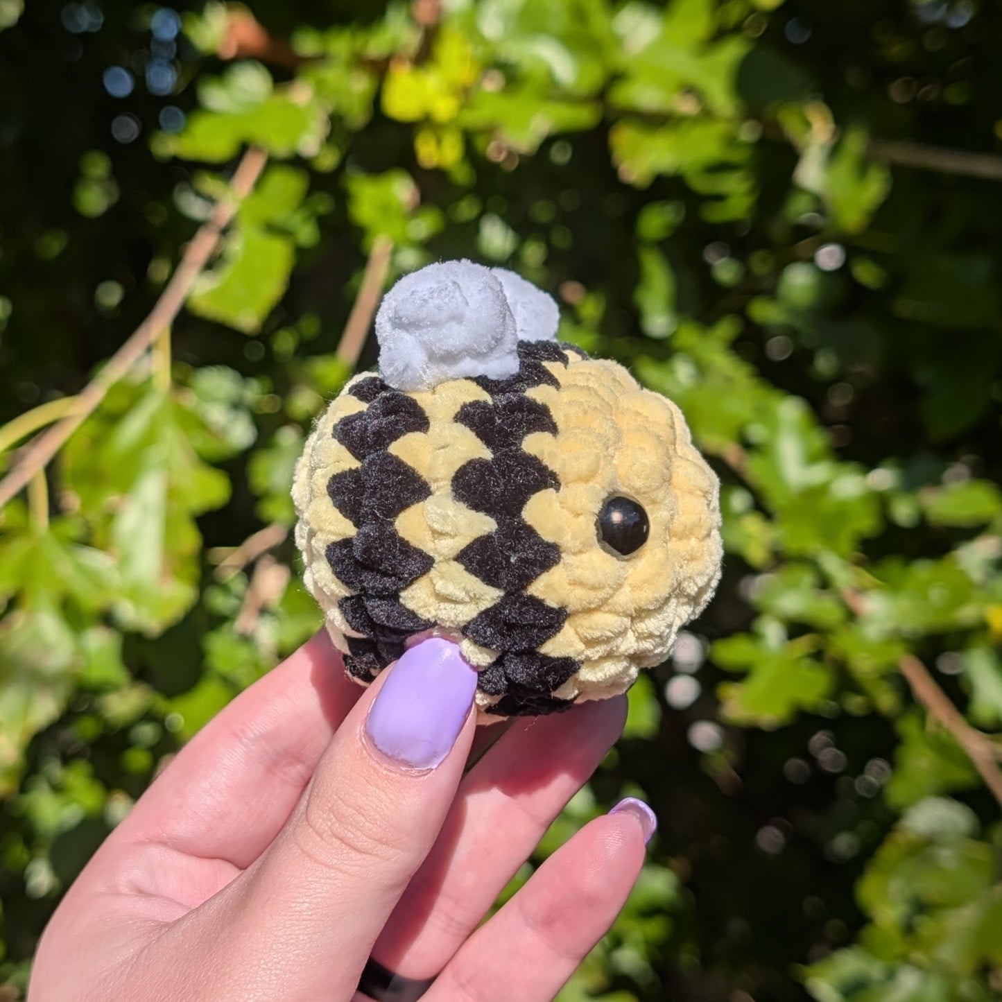 Mini Bee Crochet Plushie