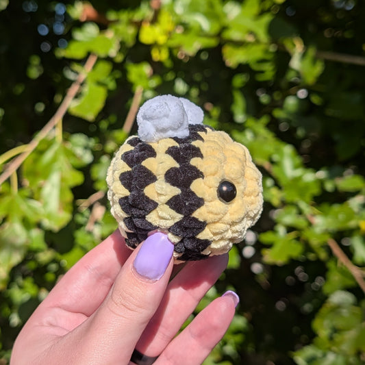Mini Bee Crochet Plushie