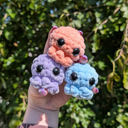 Mini Pocket Octopus Crochet Plushie