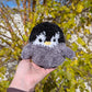 Fluffy Baby Penguin Crochet Plushie