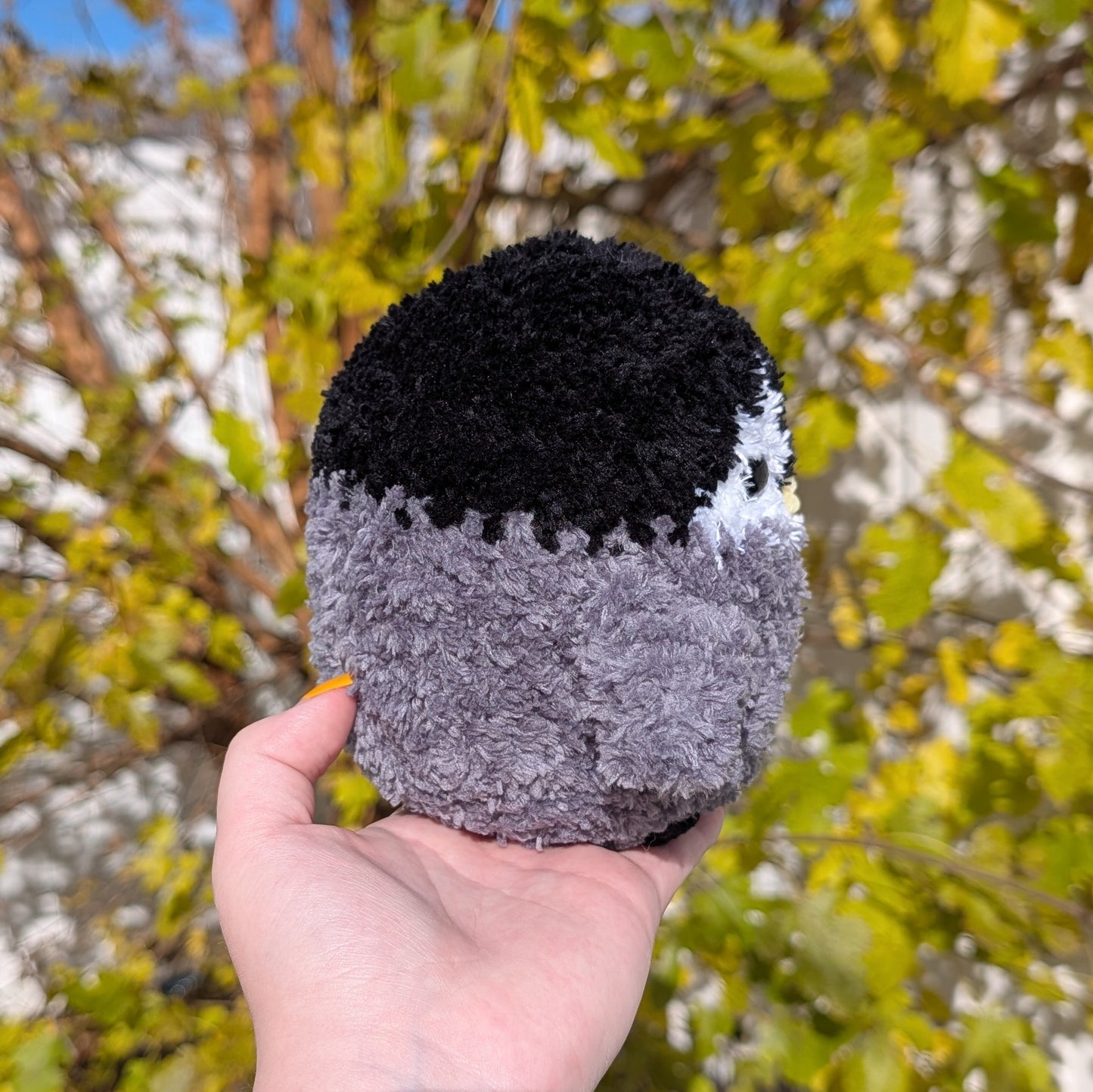 Fluffy Baby Penguin Crochet Plushie
